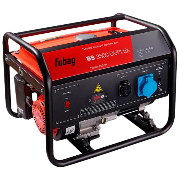 Generator de curent Fubag BS 3500 Duplex 230 V Benzină/ 2.8 kW photo 1 Generator de curent Fubag BS 3500 Duplex 230 V Benzină/ 2.8 kW photo 1