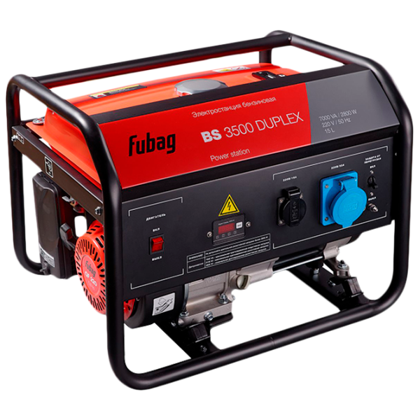 Generator de curent Fubag BS 3500 Duplex 230 V Benzină/ 2.8 kW photo 1 Generator de curent Fubag BS 3500 Duplex 230 V Benzină/ 2.8 kW photo 1