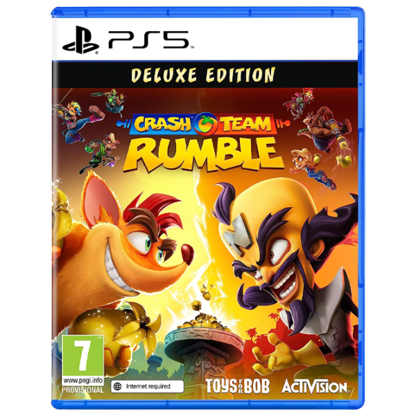 Crash Team Crash Team Rumble - Deluxe Edition Game for PlayStation 5 photo 1 Crash Team Crash Team Rumble - Deluxe Edition Game for PlayStation 5 photo 1