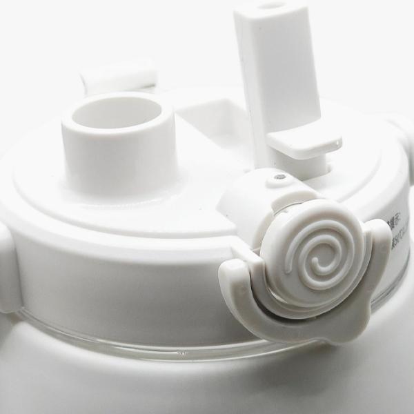 Sticlă pentru apă Sanvcat Double Drink Tiritan Sports Pot Belly Cup White photo 4
