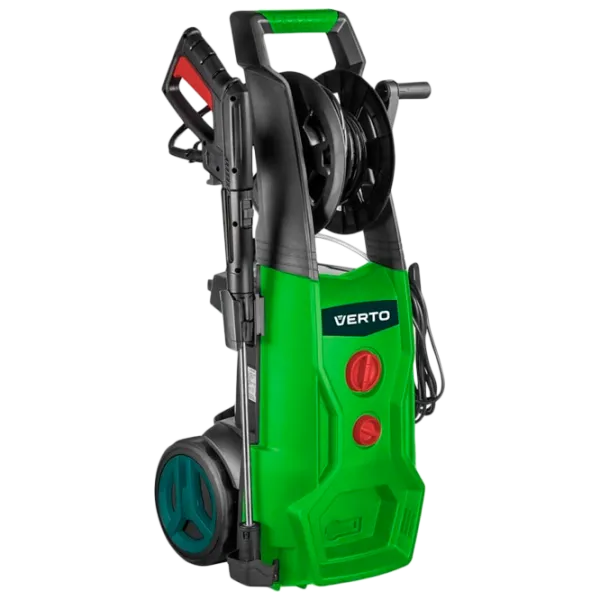 Maşină de curăţat cu presiune Verto 52G403 2000 W/ Green photo 1 Maşină de curăţat cu presiune Verto 52G403 2000 W/ Green photo 1