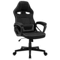Scaun Gaming SENSE7 Knight Material Gray Black