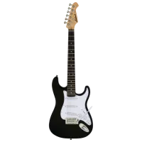 Chitară electrică Aria STG-Mini BK Stratocaster