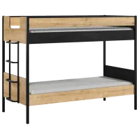 Детская кровать Cilek 20.58.1404.00 90 x 200 см/ ЛДСП/ Черный