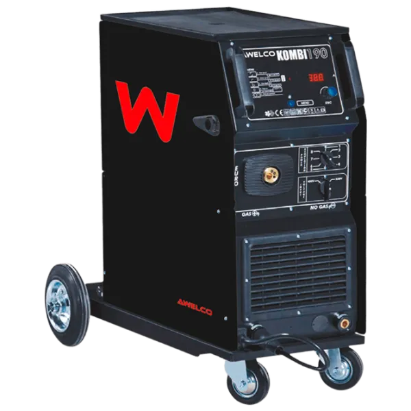 Aparat de sudat Awelco KOMBI190 230 V semiautomat (MIG/ MAG)/ Black photo 1