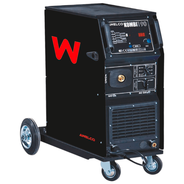 Aparat de sudat Awelco KOMBI190 230 V semiautomat (MIG/ MAG)/ Black photo 1