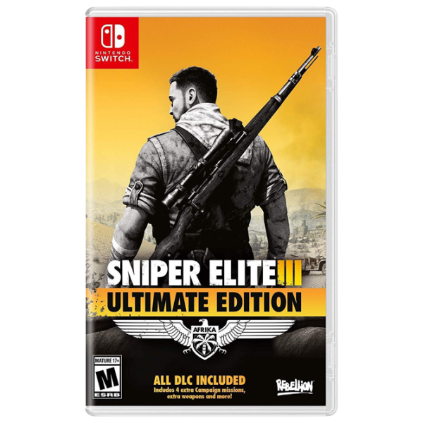 Sniper Elite 3 - Ultimate Edition Game for Nintendo Switch photo 1 Sniper Elite 3 - Ultimate Edition Game for Nintendo Switch photo 1