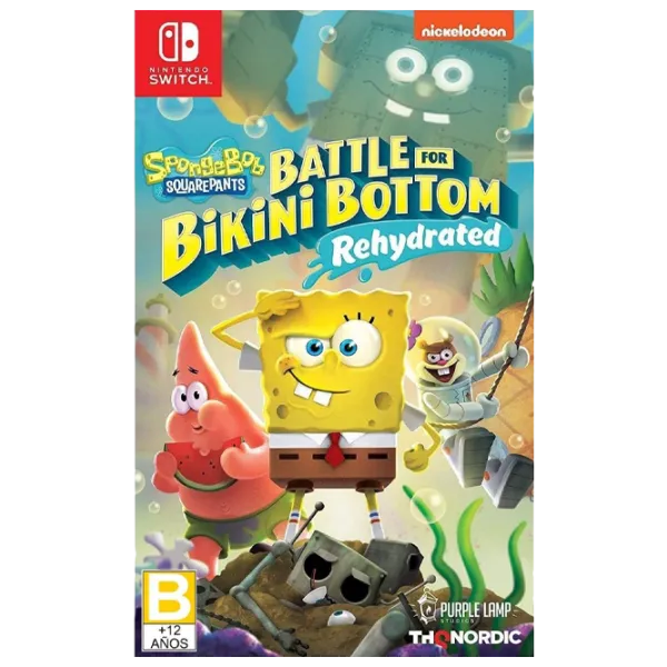 SpongeBob SquarePants Battle for Bikini Bottom - Rehydrated Game for Nintendo Switch photo 1 SpongeBob SquarePants Battle for Bikini Bottom - Rehydrated Game for Nintendo Switch photo 1