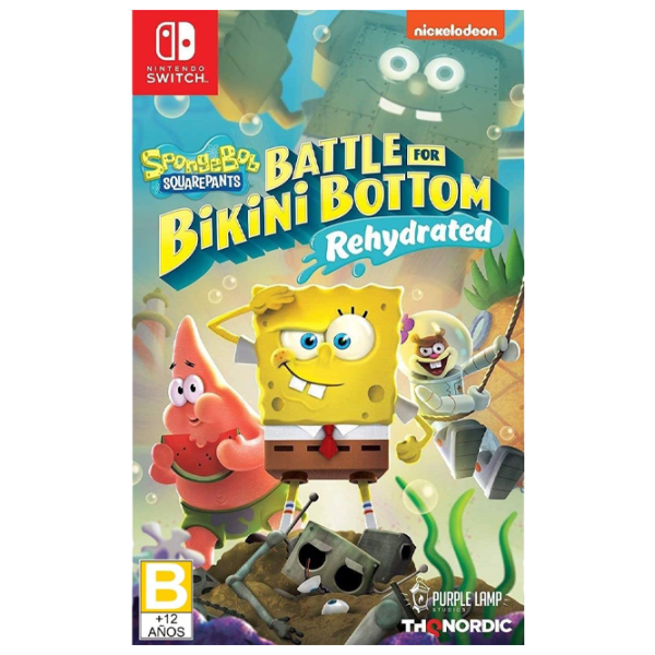 SpongeBob SquarePants Battle for Bikini Bottom - Rehydrated Game for Nintendo Switch photo 1 SpongeBob SquarePants Battle for Bikini Bottom - Rehydrated Game for Nintendo Switch photo 1