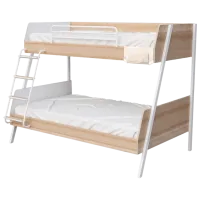 Детская кровать Cilek Duo 120 x 200 см / ЛДСП / Белый