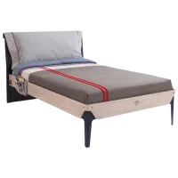 Детская кровать Cilek Trio 120 x 200 см/ ЛДСП/ Тёмно синий