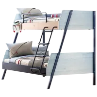 Детская кровать Cilek Trio 120 x 200 см / ЛДСП / Тёмно синий