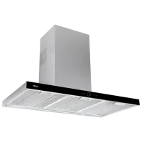 Вытяжка Teka DLH 986 T Каминная/ Нержавеющая сталь/ Черный