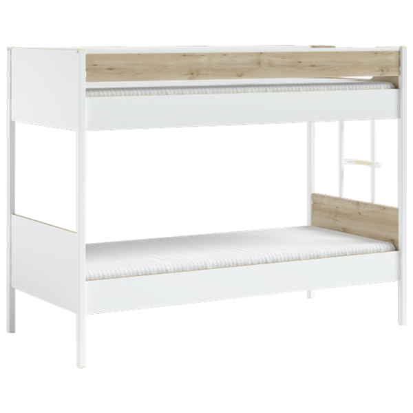Детская кровать Cilek Modera 90 x 200 см/ ЛДСП/ Белый photo 1