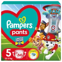 Подгузники для детей Pampers Pants Paw Patrol 5 12 - 17 кг/ 66 шт.