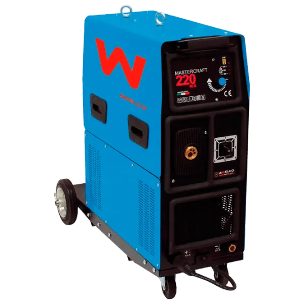 Aparat de sudat Awelco MASTERCRAFT220 SALDATRICE 230 V semiautomat (MIG/ MAG)/ Blue photo 1