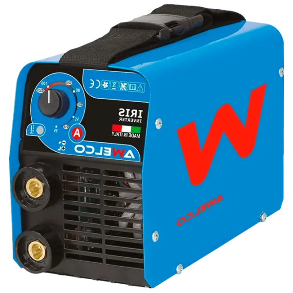 Aparat de sudat Awelco IRIS 220 230 V cu electrod (MMA)/ Blue photo 1