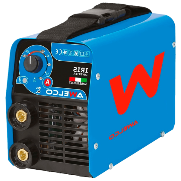 Aparat de sudat Awelco IRIS 220 230 V cu electrod (MMA)/ Blue photo 1