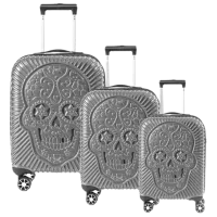 Valiză CCS 5186 Set 105l/ Silver