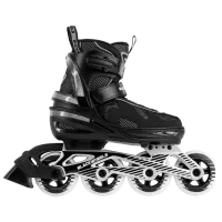 Ролики Blackwheels Flex Pro () для мальчиков/ для детей/ Черный