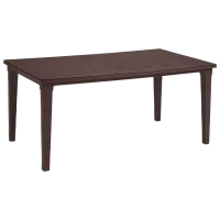 Садовый стол Keter Futura Прямоугольный/ Коричневый