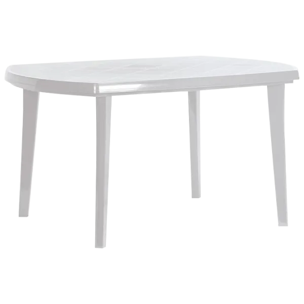 Masă de grădină Keter Elise Dreptunghiular/ White photo 1