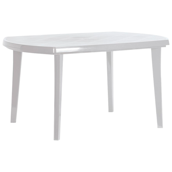 Masă de grădină Keter Elise Dreptunghiular/ White photo 1