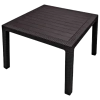 Садовый стол Keter Melody Quartet Квадратный/ Коричневый