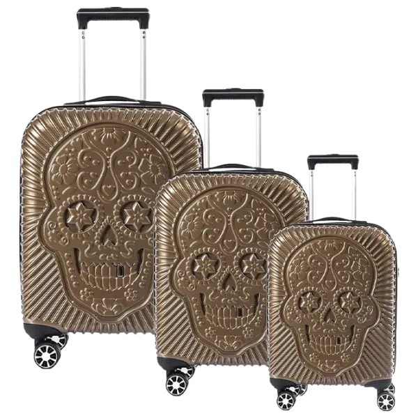 Valiză CCS 5186 Set 105l/ Gold photo 1 Valiză CCS 5186 Set 105l/ Gold photo 1