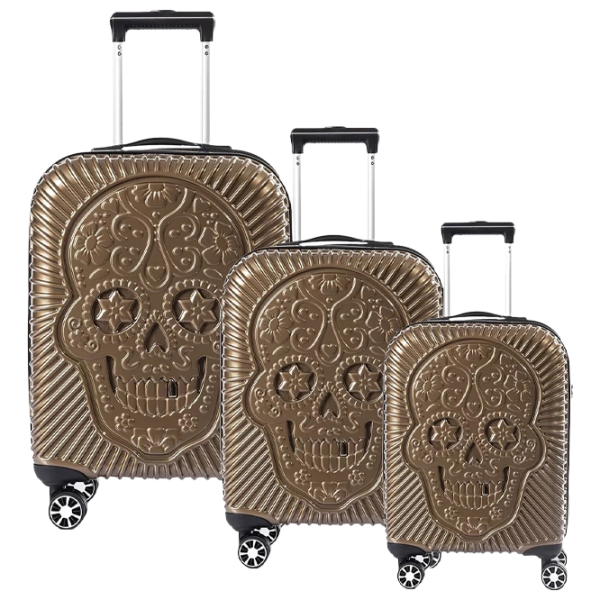 Valiză CCS 5186 Set 105l/ Gold photo 1 Valiză CCS 5186 Set 105l/ Gold photo 1