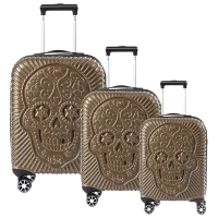 Valiză CCS 5186 Set 105l/ Gold