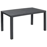 Садовый стол Keter Julie Прямоугольный/ Графитовый