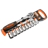 Набор ключей с трещоткой Wokin 154812 Количество в наборе: 10 шт.