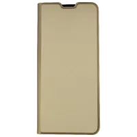 Husă pentru smartphone Xiaomi Redmi 12C Fashion/ Book Cover/ Soft/ Gold