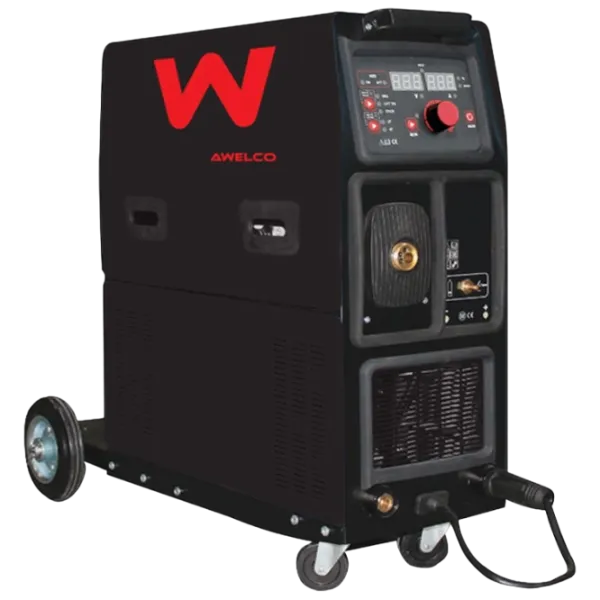 Aparat de sudat Awelco SINERGY250 230 V semiautomat (MIG/ MAG) , cu gaz inert (TIG)/ Black photo 1