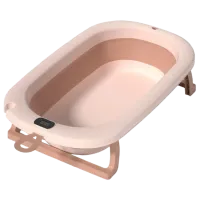 Cădiță pentru bebeluși BabyIp Folding pentru fetițe/ 0 - 12 luni/ Pink