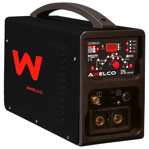 Сварочный аппарат Awelco TIG200IHF-DCPULSE 230 В ручная дуговая (MMA), аргонно дуговая (TIG)/ Черный photo 1
