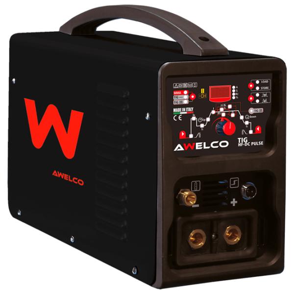 Сварочный аппарат Awelco TIG200IHF-DCPULSE 230 В ручная дуговая (MMA), аргонно дуговая (TIG)/ Черный photo 1