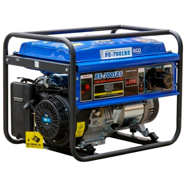 Генератор Eco PE-7001RS 220 В Бензин/ 5 кВт photo 1 Генератор Eco PE-7001RS 220 В Бензин/ 5 кВт photo 1