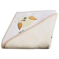 Prosop pentru bebeluși Akuku A1231 80 x 80 cm/ Bumbac/ Beige