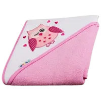 Prosop pentru bebeluși Akuku A1243 100 x 100 cm/ Bumbac/ Pink