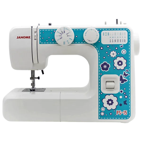 Mașină de cusut Janome PS-15 Electromecanică/ White photo 1