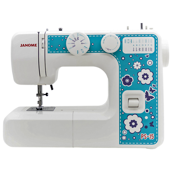Mașină de cusut Janome PS-15 Electromecanică/ White photo 1