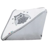 Prosop pentru bebeluși Akuku A1248 100 x 100 cm/ Bumbac/ Gray