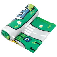 Prosop pentru bebeluși Spokey 922206 80 x 160 cm/ Poliester/ Green