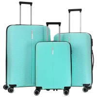 Valiză CCS 5224 Set 105l/ Water Green