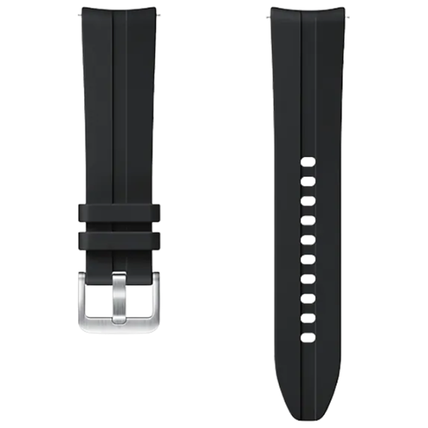 Ремень Samsung Galaxy Watch 3 Ridge Силикон/ Черный photo 1 Ремень Samsung Galaxy Watch 3 Ridge Силикон/ Черный photo 1