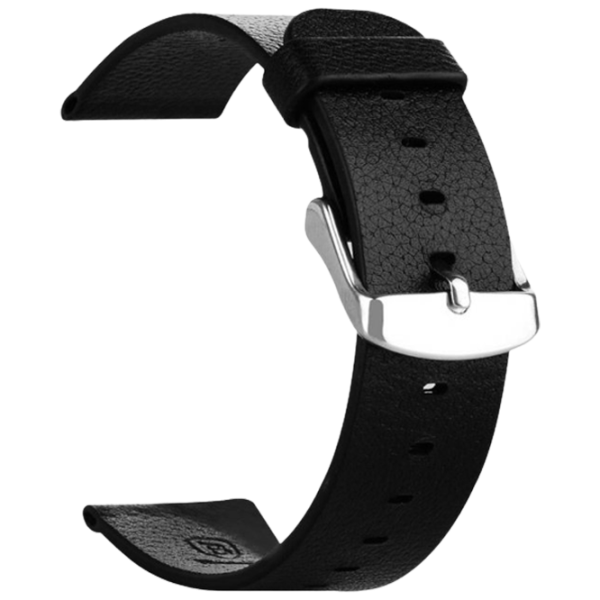 Curelușă Apple Watch Classic Buckle Leather/ 42 mm/ Black Silver photo 1