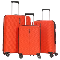 Чемодан CCS 5224 Set 105л/ Оранжевый