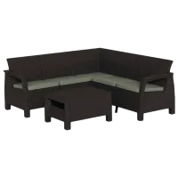 Set mobilă terasă Keter Corfu Relax Aluminiu/ Plastic/ Plastic/ Graphite